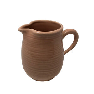 Franciscan Reflections Pottery Peach Creamer